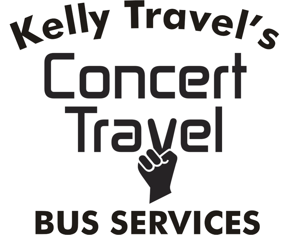 Concert Travel Logo with Kelly Travel