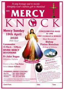 Bus To Knock for Divine Mercy