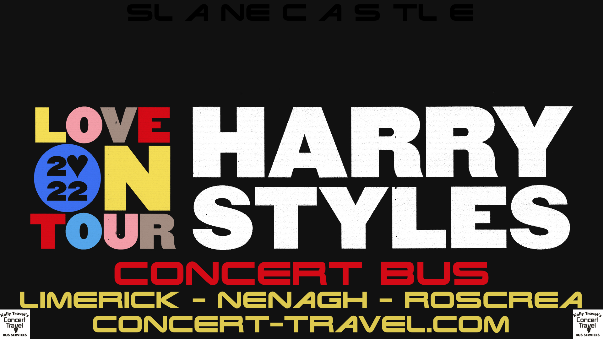 Harry Styles Slane 2023 Poster